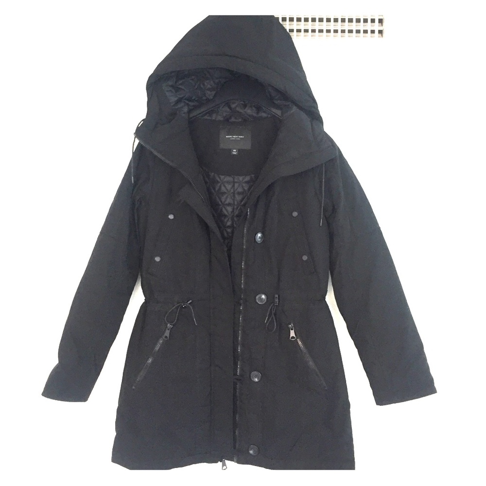 Andrew Marc Black Parka